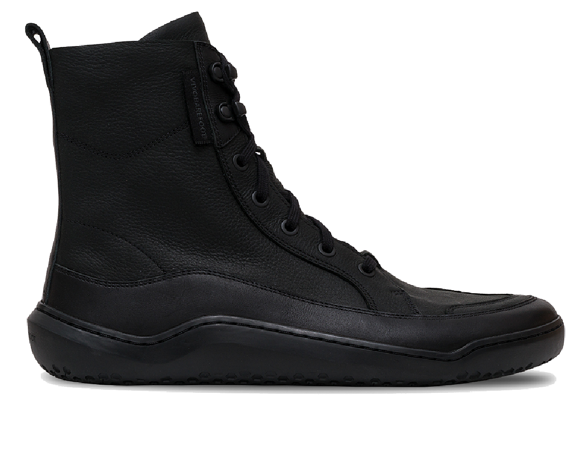 vivobarefoot gobi Ⅱ mens obsidian 43 Vivobarefoot Gobi II Sneaker Premium Leather Mens Triple