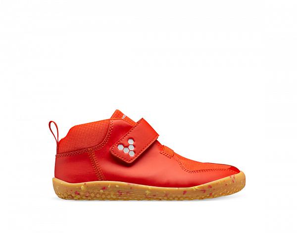 Vivobarefoot PRIMUS BOOTIE II ALL WEATHER KIDS FIERY CORAL